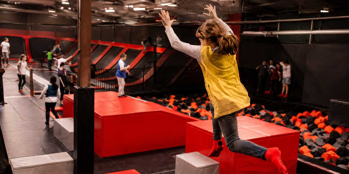 La zone libre de Jump Indoor Avignon